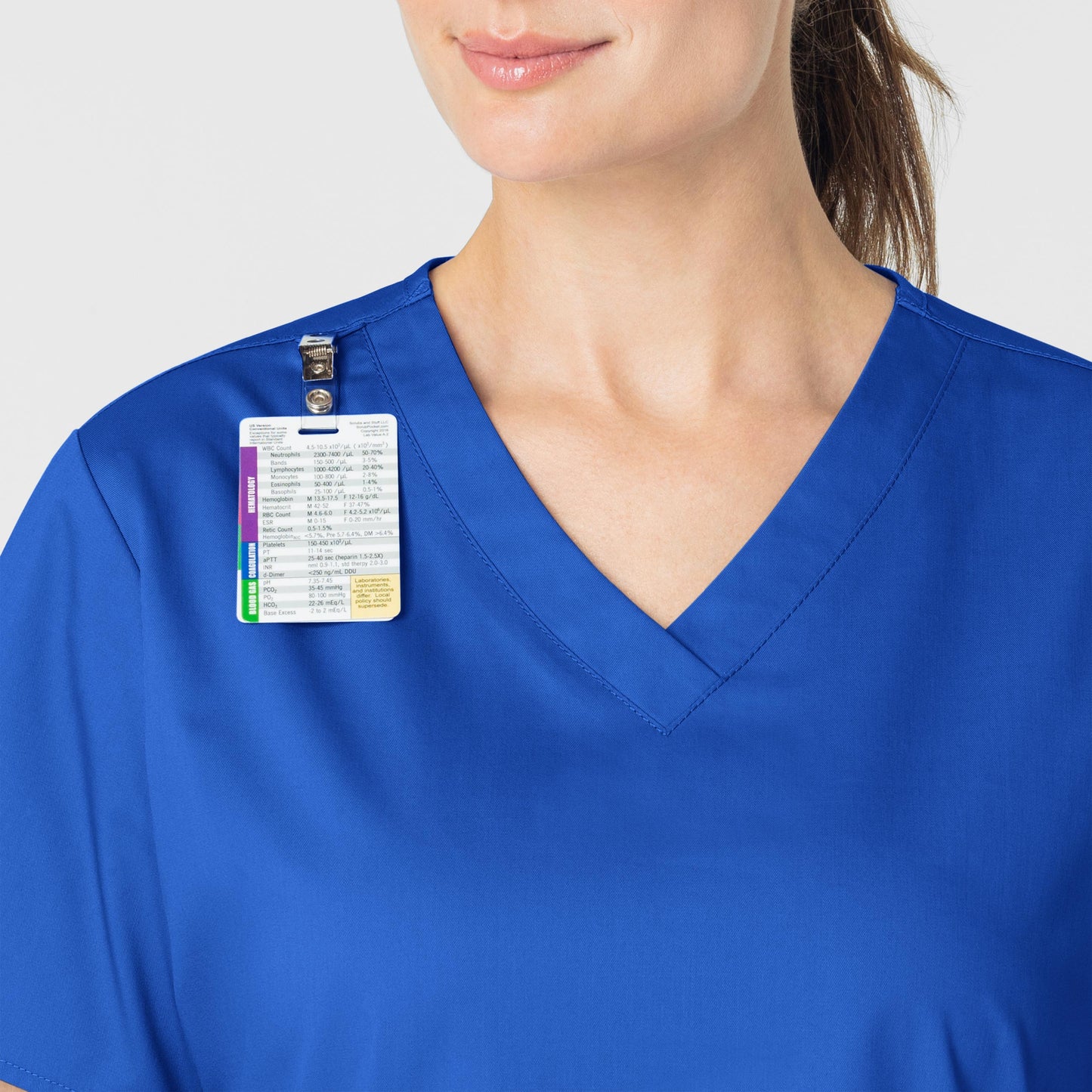 SWIC WonderWORK Women's V-Neck Scrub Top