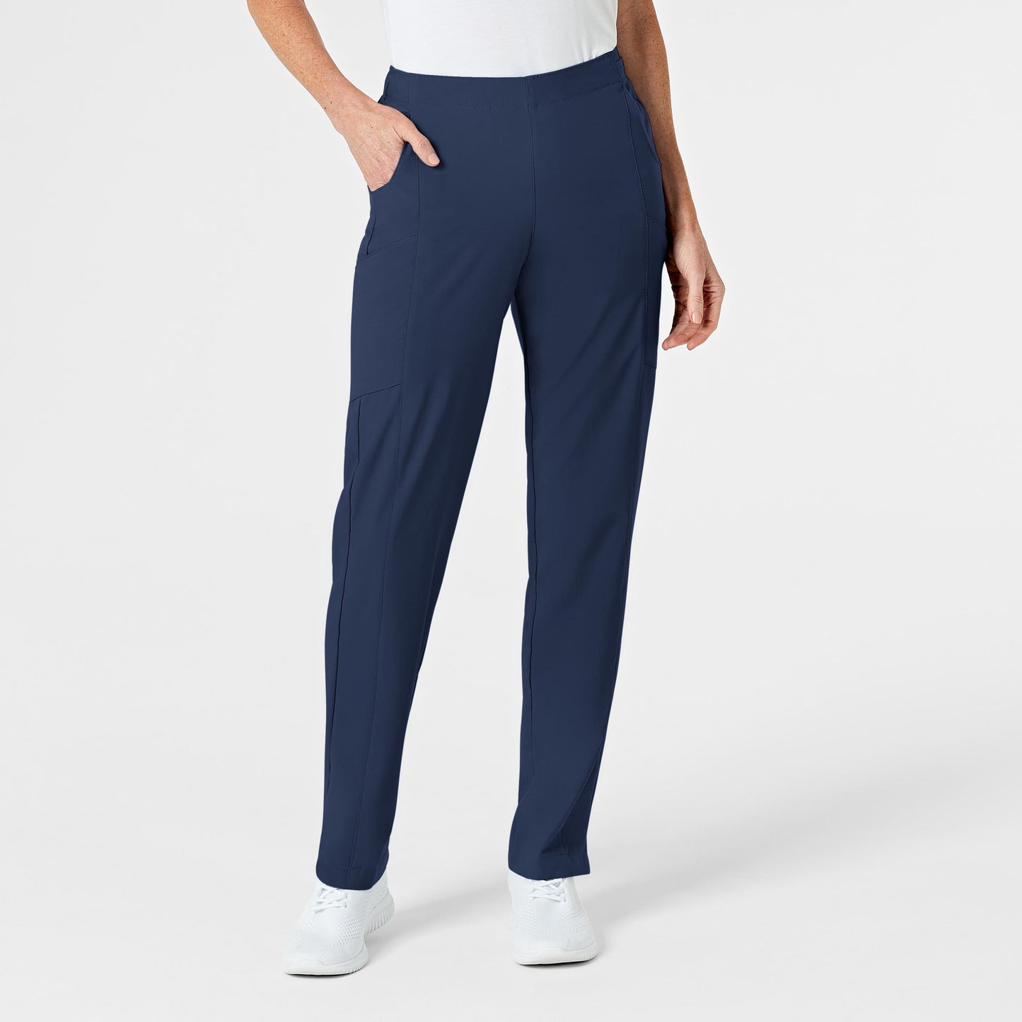 SCC W123 Women's Flat Front Cargo Scrub Pant (Tall)