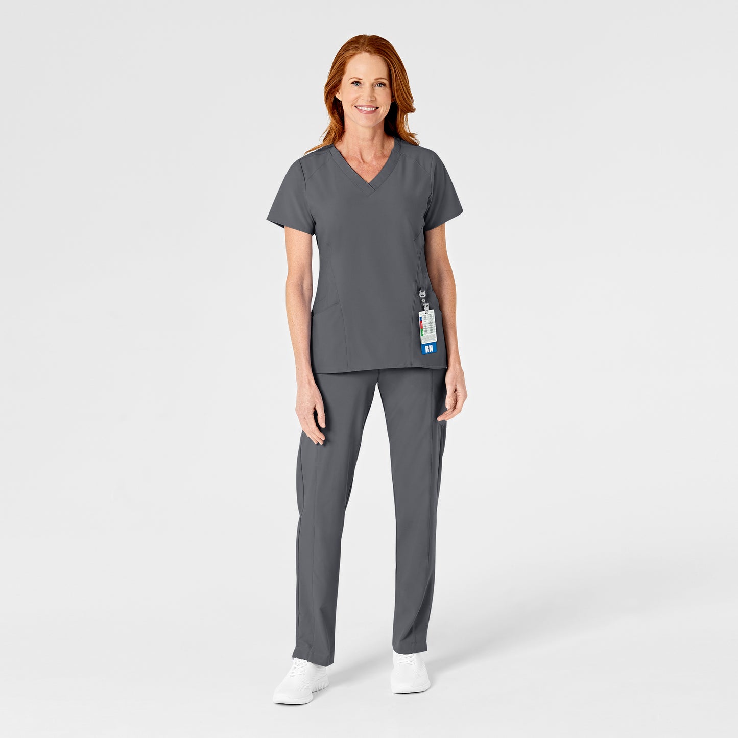UMSL W123 Women's Flat Front Cargo Scrub Pant 5155