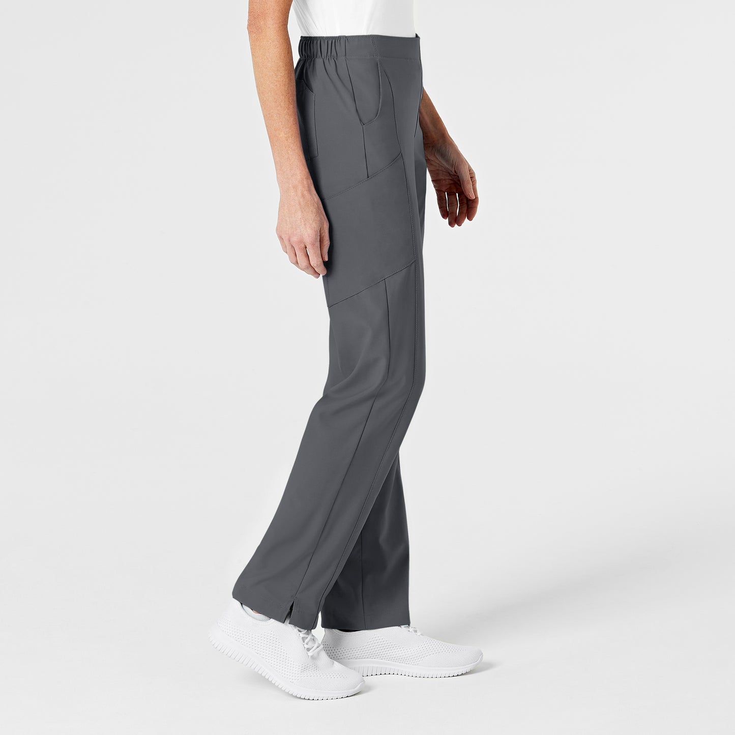UMSL W123 Women's Flat Front Cargo Scrub Pant 5155
