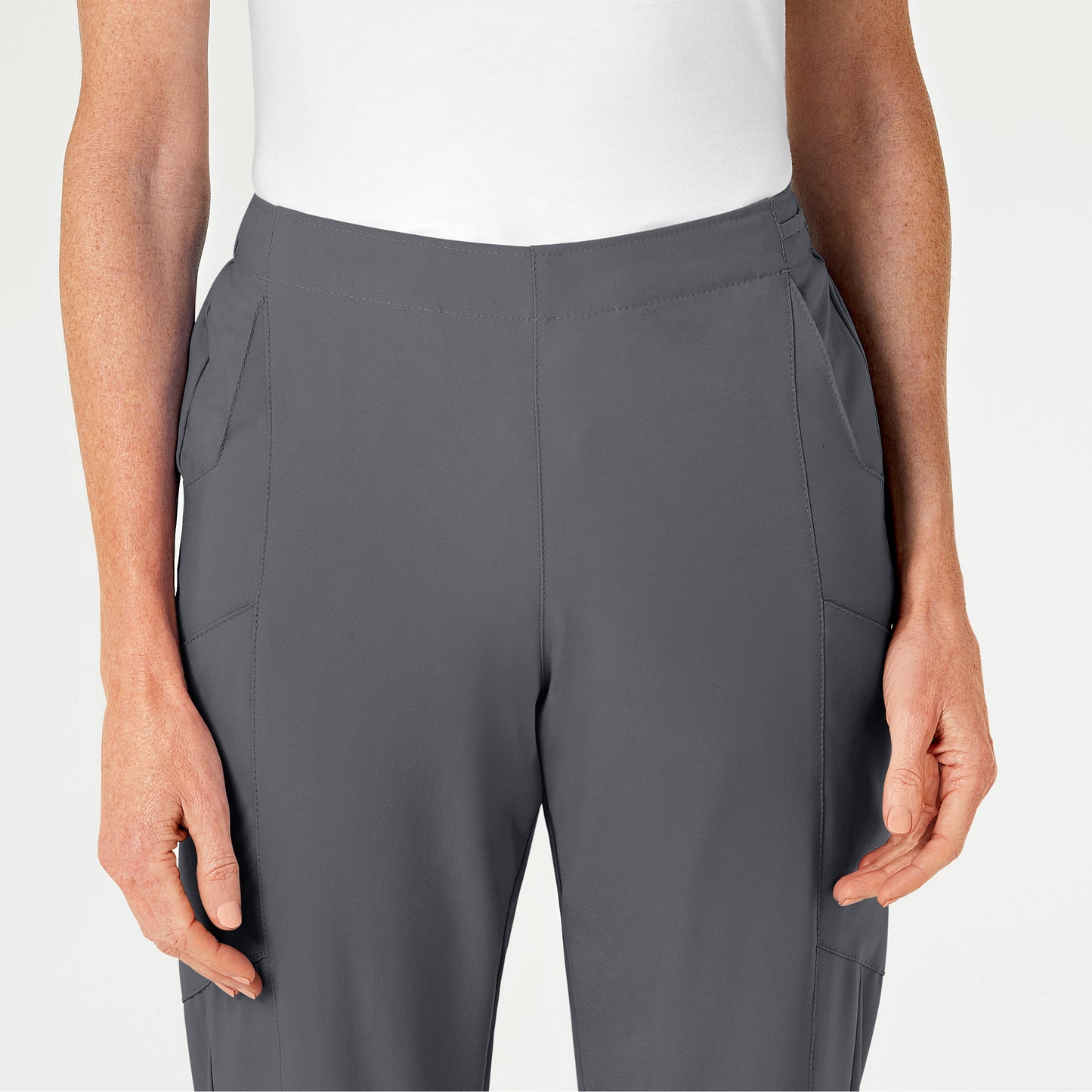 UMSL W123 Women's Flat Front Cargo Scrub Pant 5155