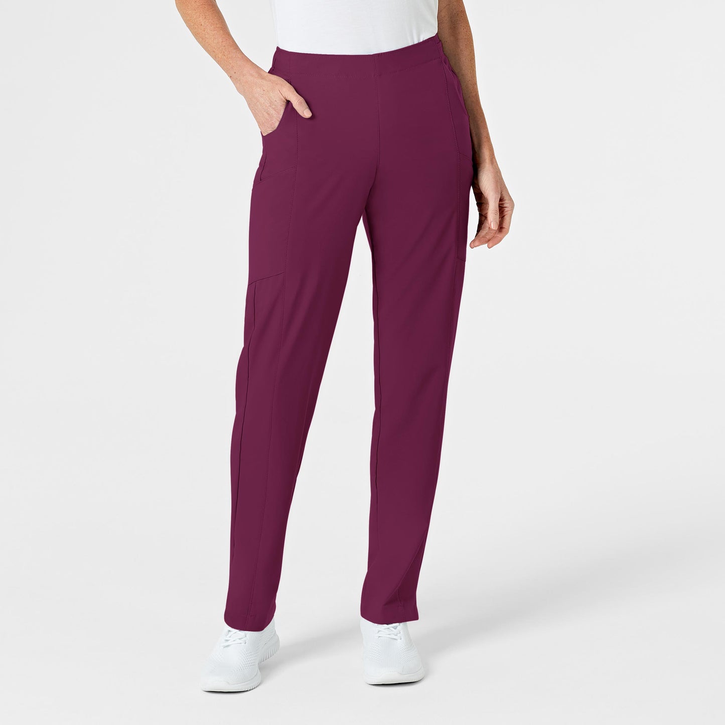 SCC W123 Women's Flat Front Cargo Scrub Pant (Tall)