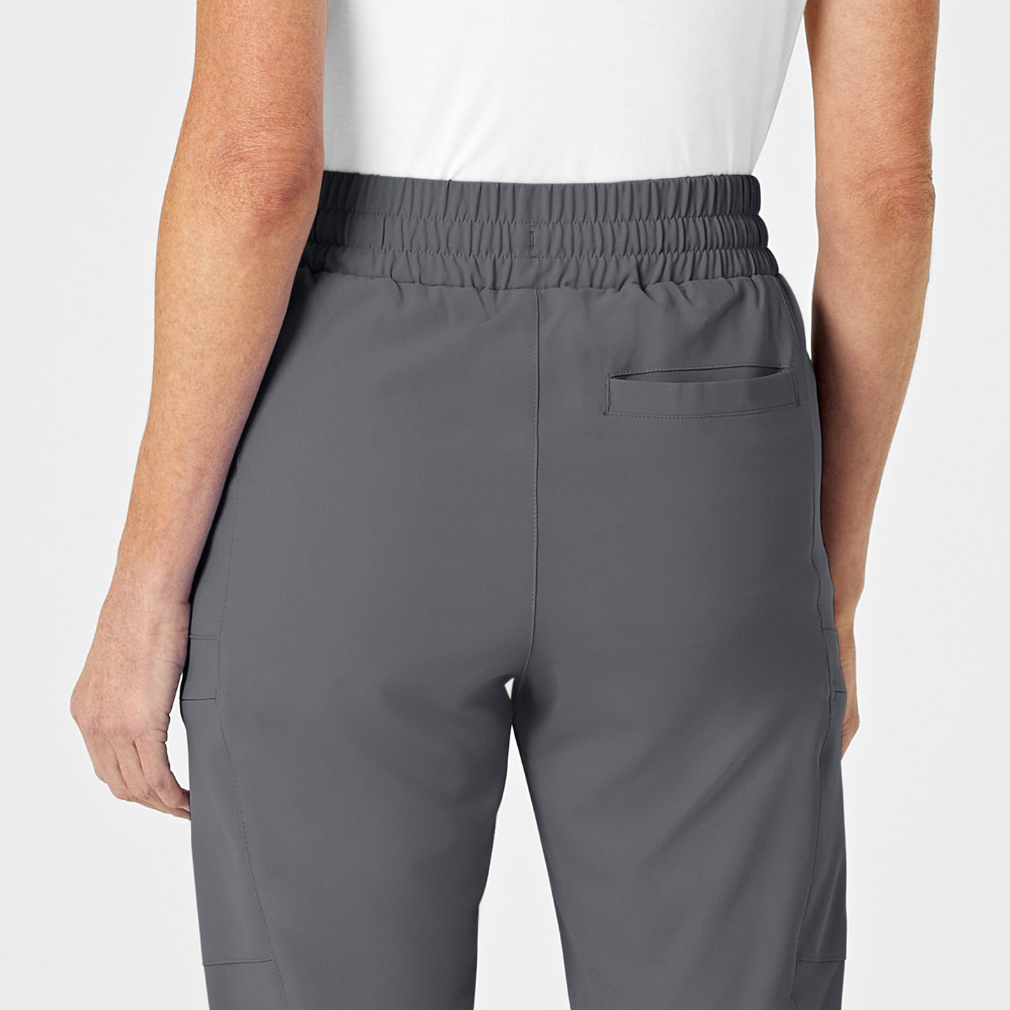 UMSL RENEW Women's High Waist Slim Leg Scrub Pant