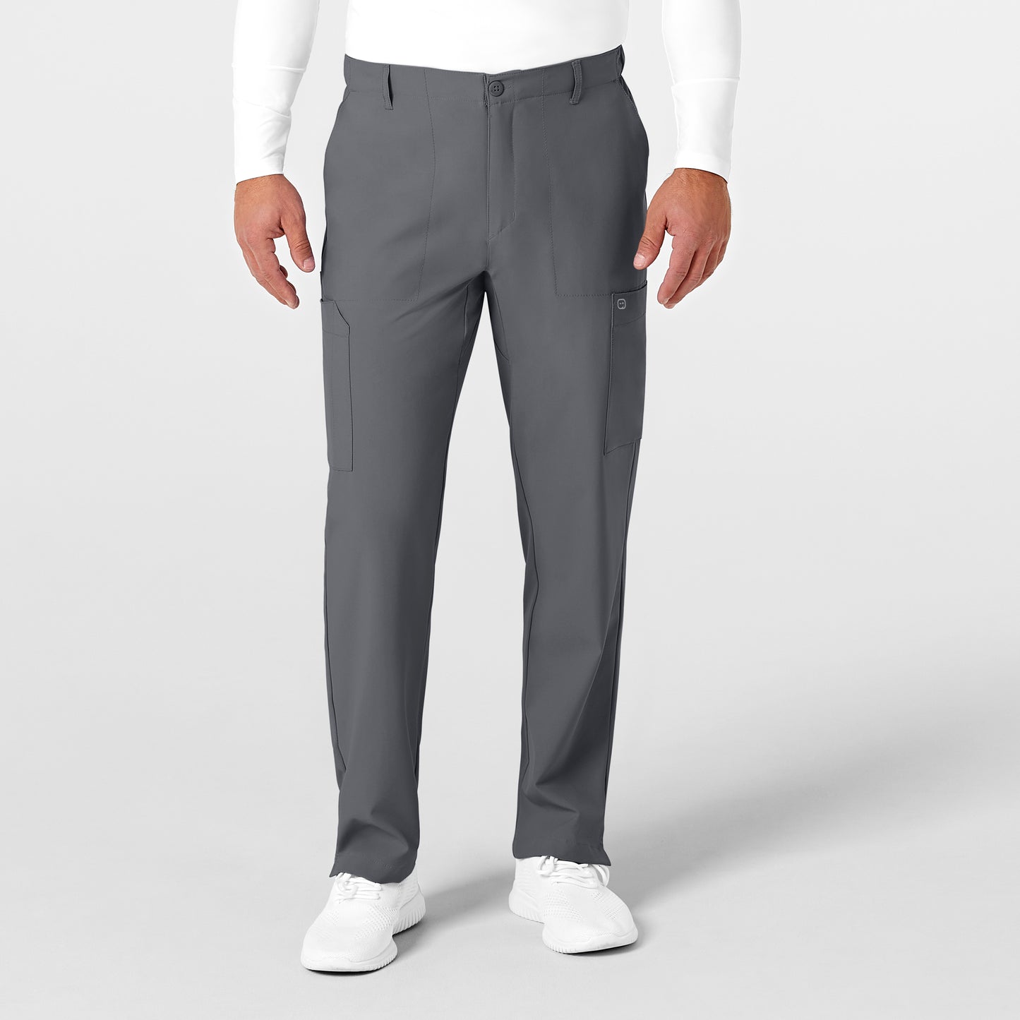 UMSL W123 Men's Flat Front Cargo Scrub Pant
