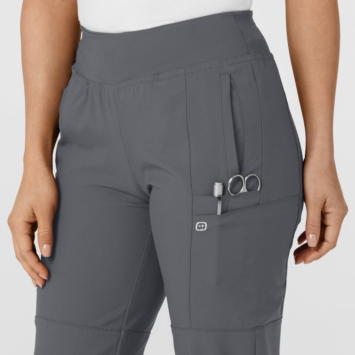 UMSL W123 Women's Comfort Waist Cargo Jogger Scrub Pant (Tall)
