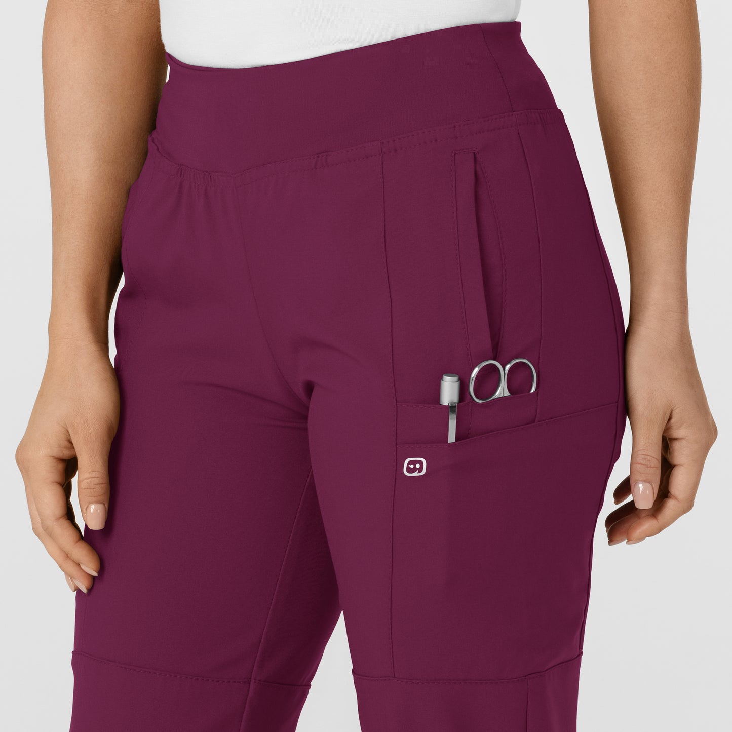 SCC W123 Women's Comfort Waist Cargo Jogger Scrub Pant (Tall)
