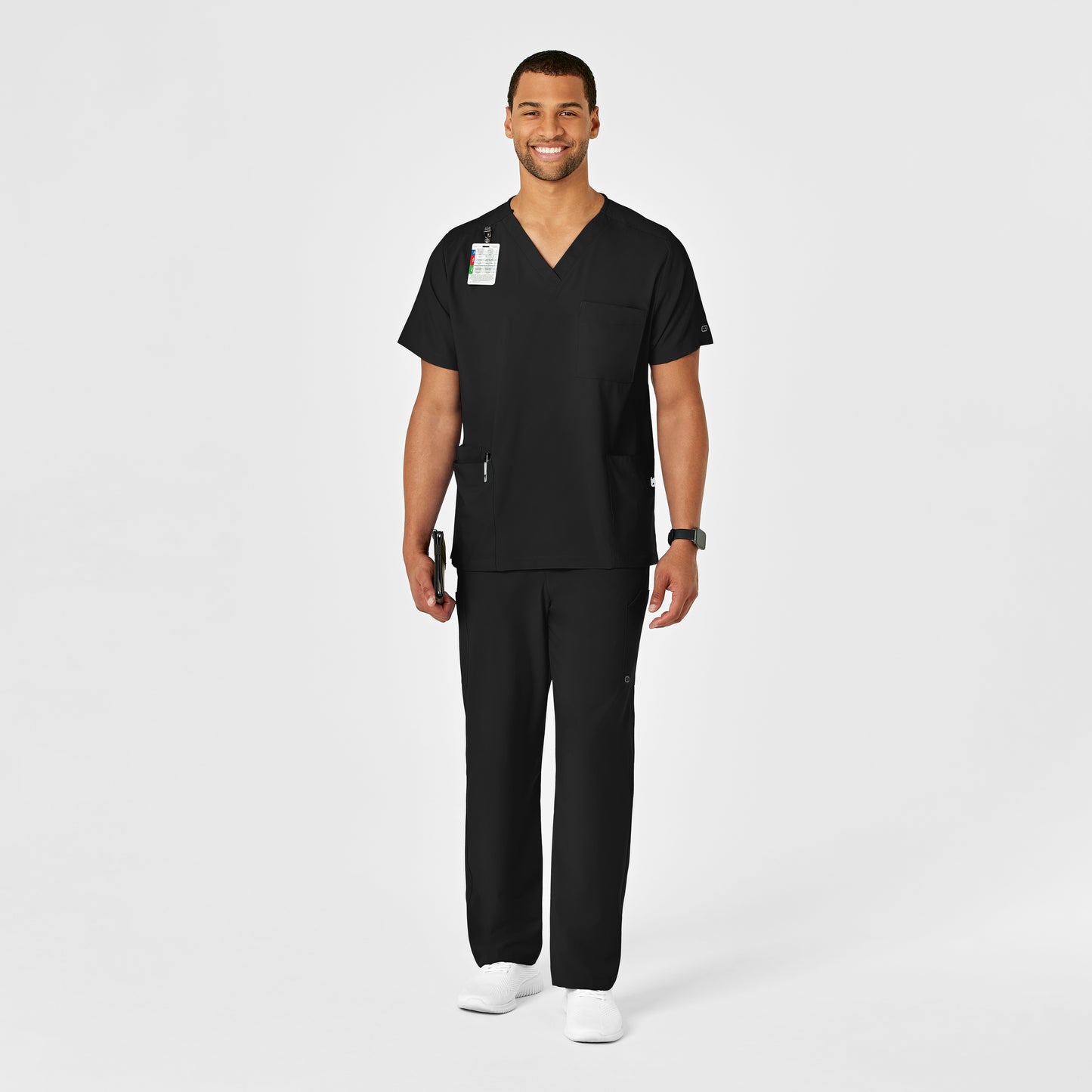 SCC W123 Unisex Multi-Cargo Scrub Pant (Short)