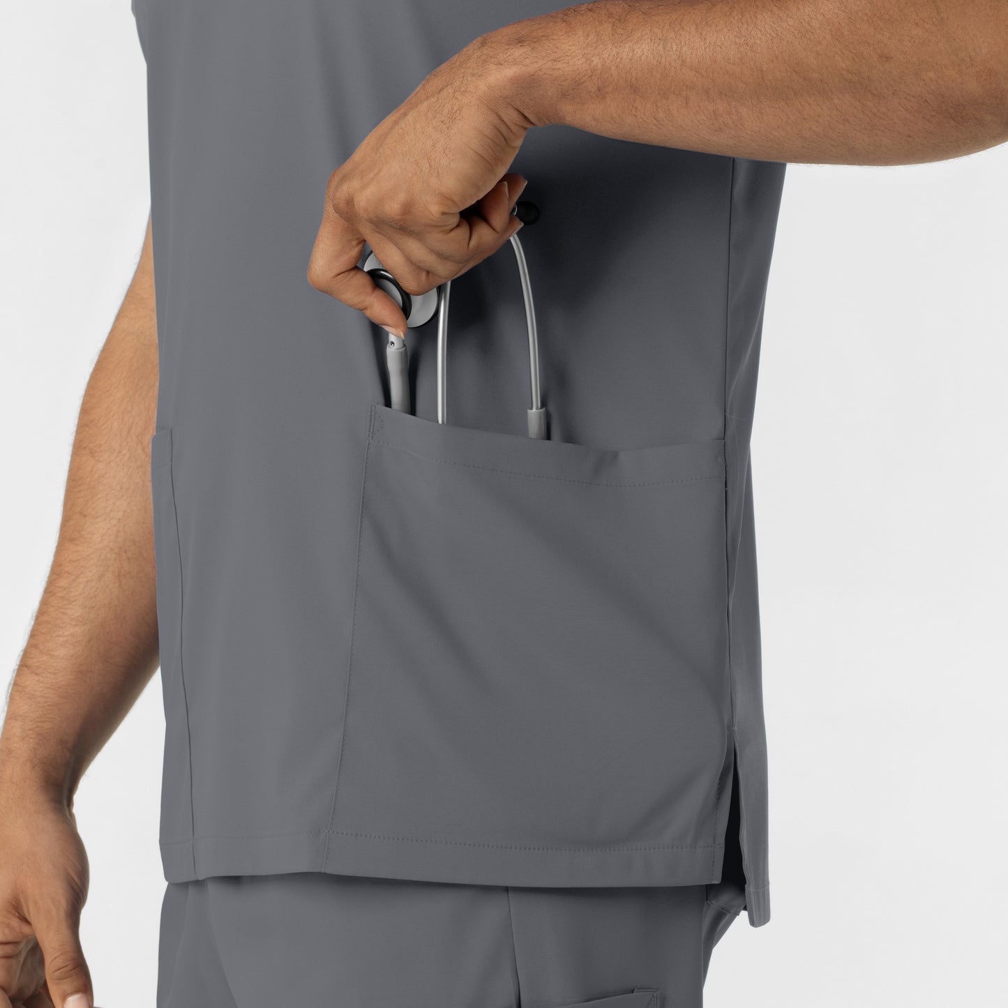 UMSL Boundless Unisex V-Neck Scrub Top With Logo 6051