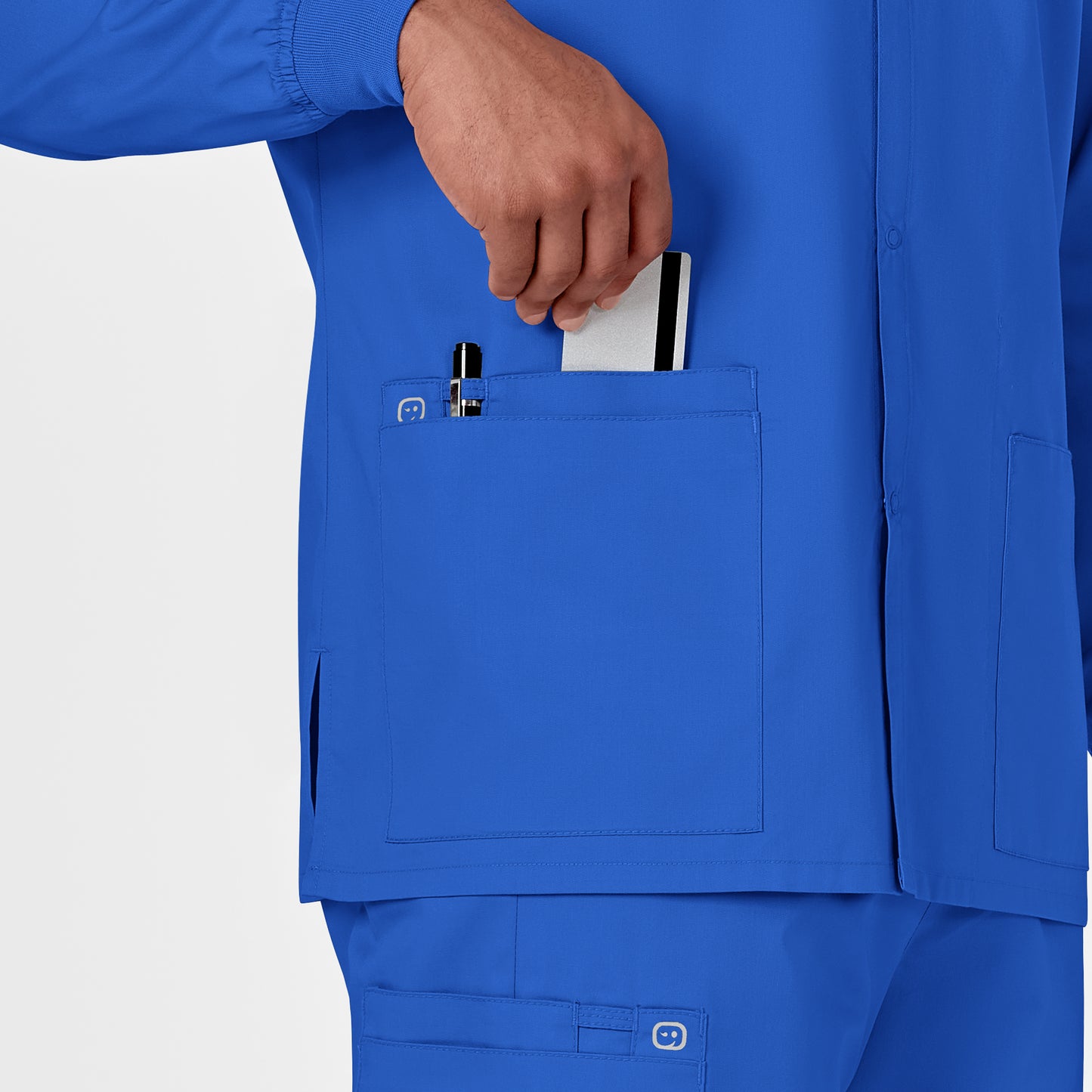 SWIC WonderWORK Unisex Snap Front Jacket