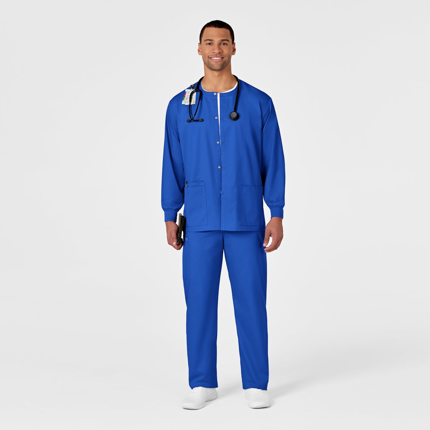 SWIC WonderWORK Unisex Snap Front Jacket