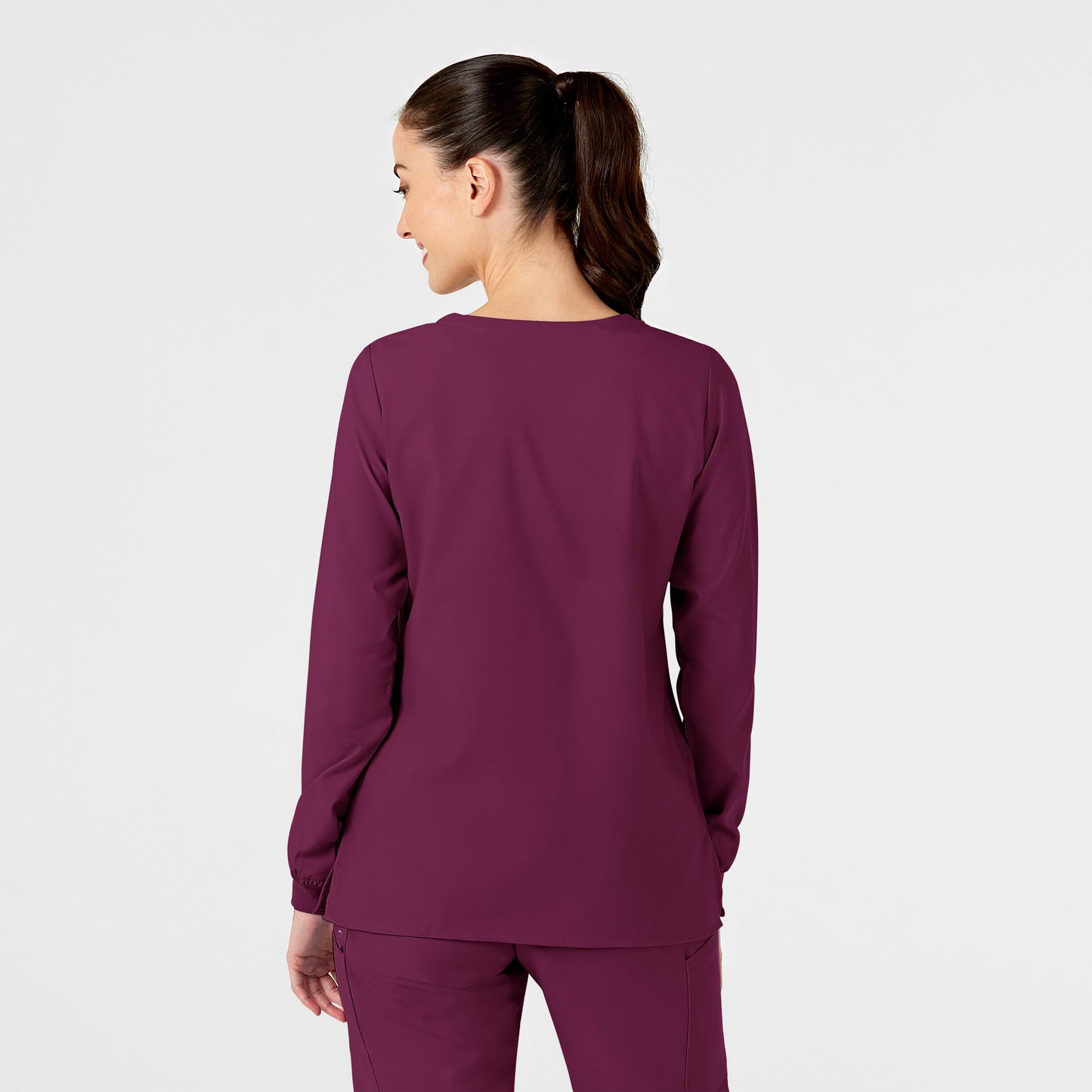 SCC W123 Women's Crew Neck Warm Up Jacket With Logo 8155