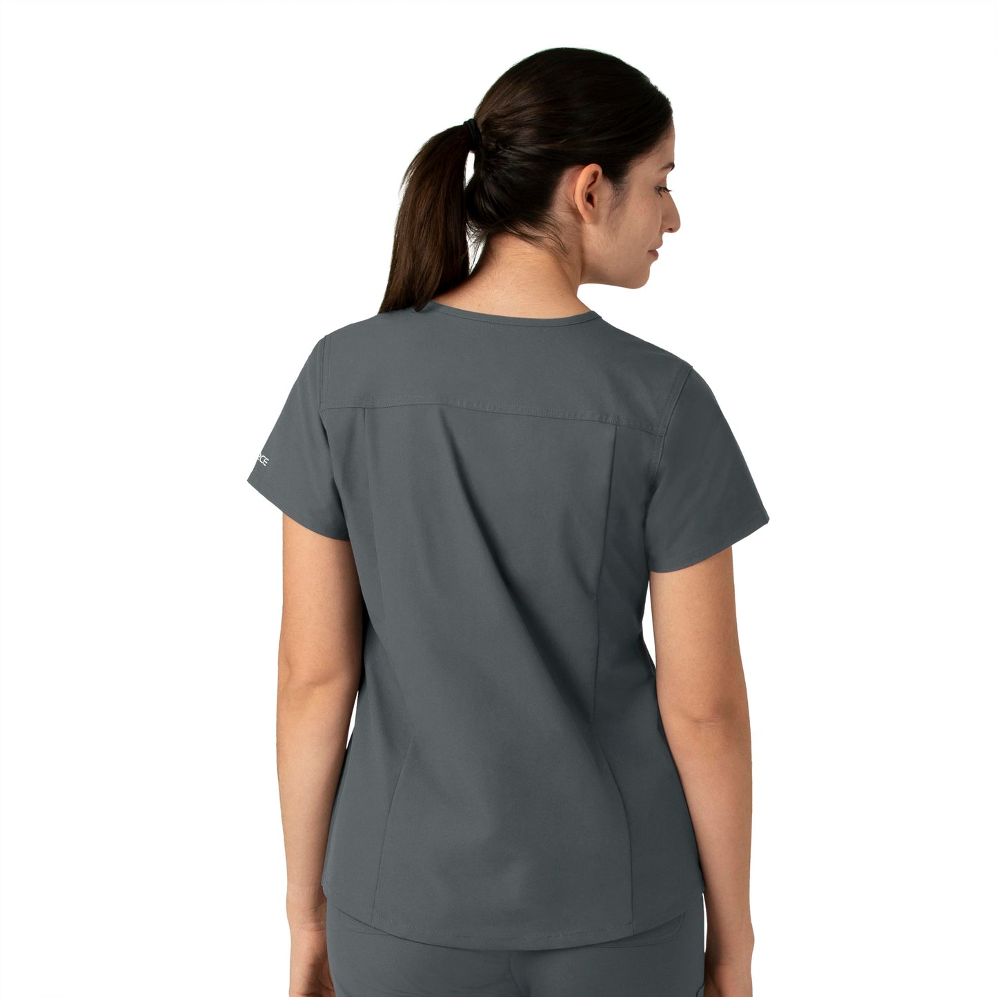 UMSL Force Essentials Women's V-Neck Scrub Top With Logo