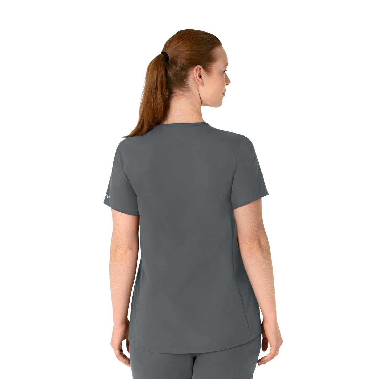 UMSL Force Essentials Women's Henley Maternity Scrub With Logo