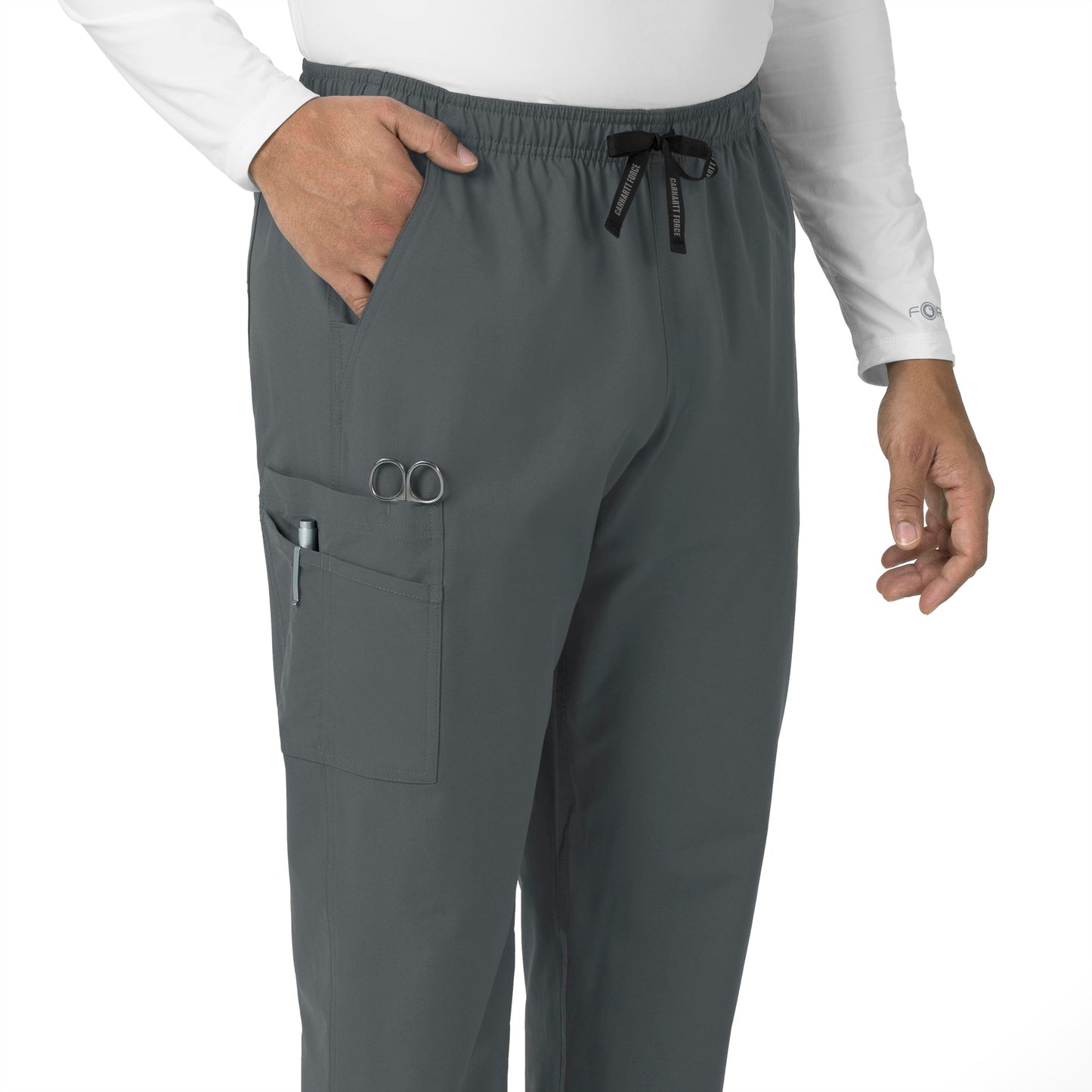 UMSL Force Essentials Unisex Elastic Waist Cargo Scrub
