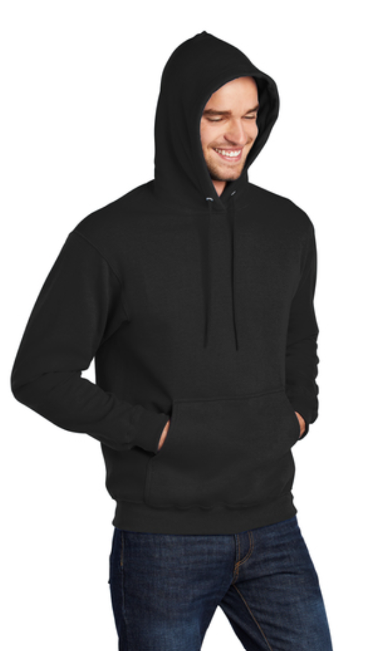 UMSL Unisex Port & Company® Core Fleece Pullover Hooded Sweatshirt With Logo