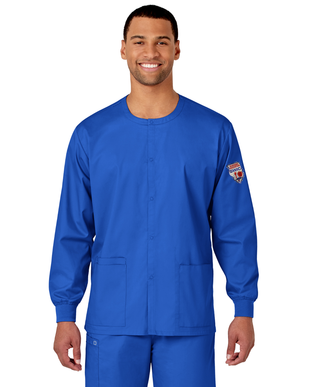 SWIC WonderWORK Unisex Snap Front Jacket