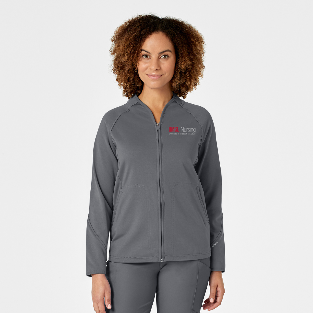 UMSL Knits and Layers Women's Fleece Full Zip Jacket With Logo