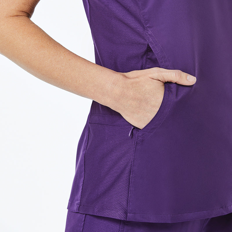 My Favorite Scrubs Maevn Sporty Mesh Panel Top St.Charles Mo