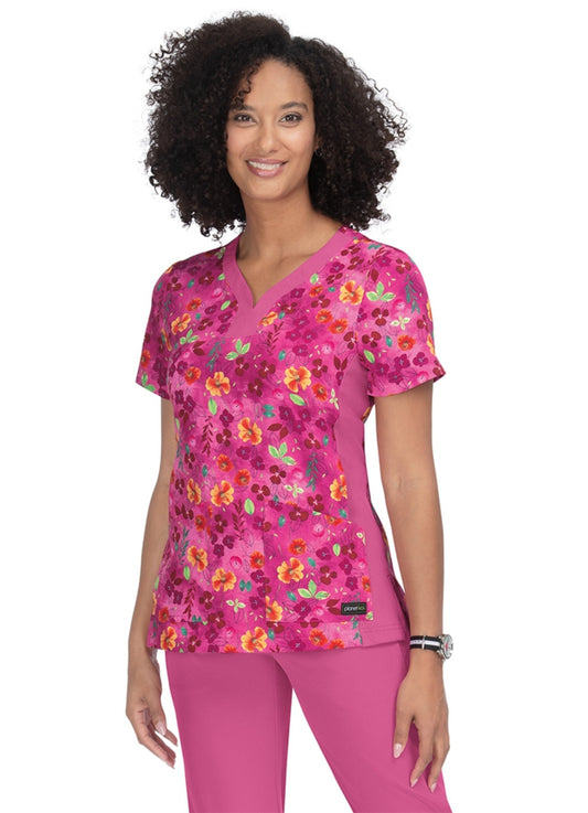 Aurora Top Pressed Flower