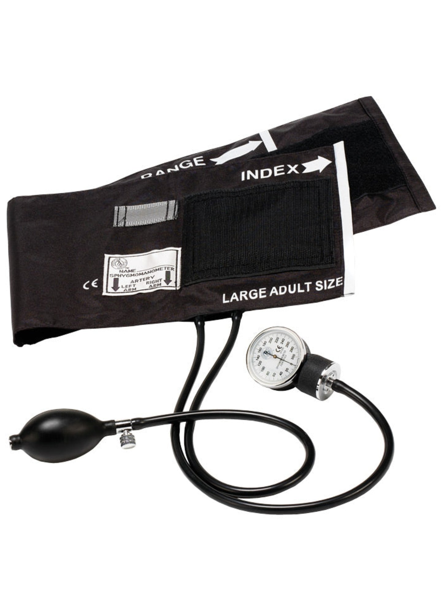 Basic Adult Aneroid Sphygmomanometer(Large Adult Cuff)