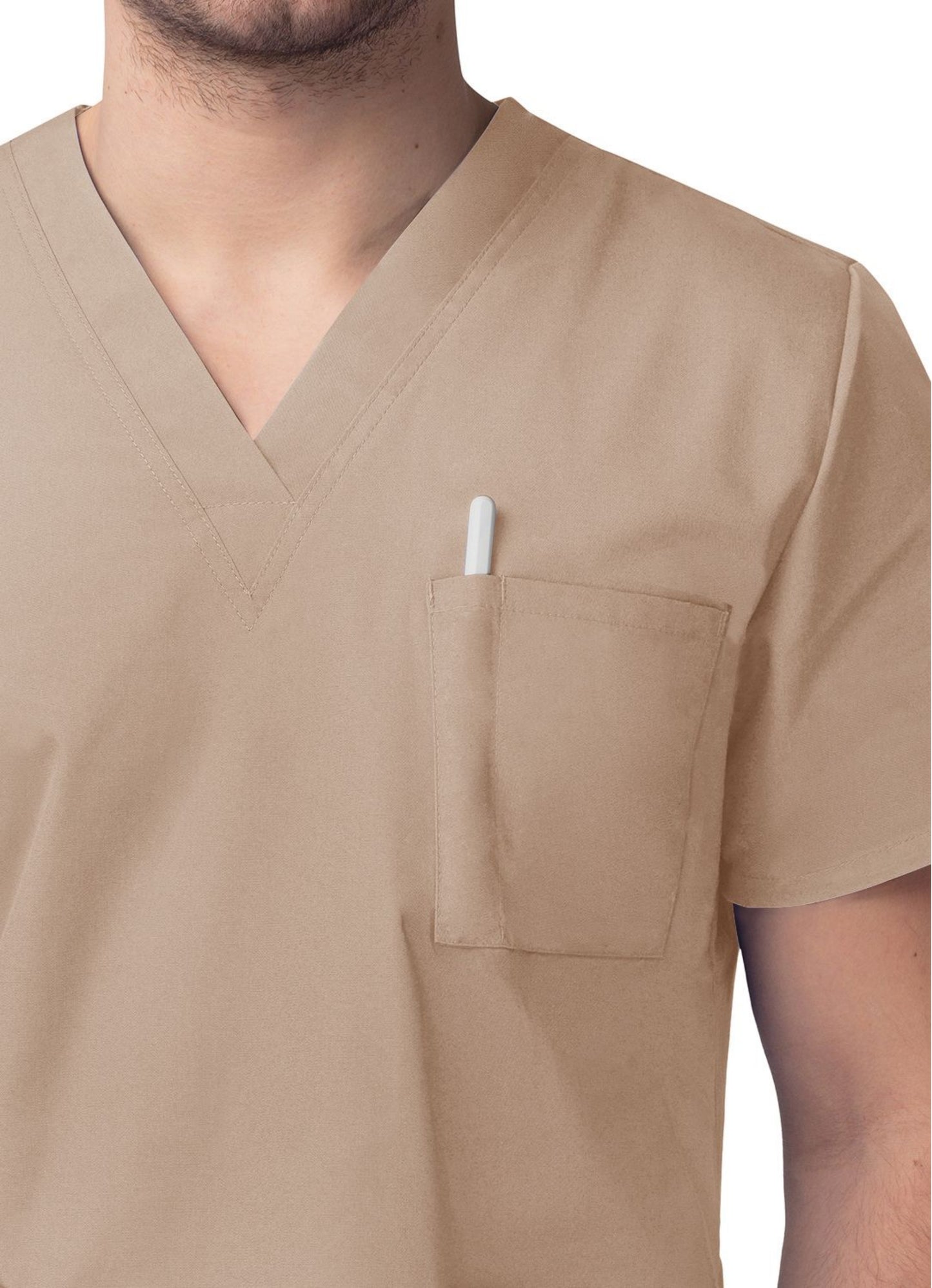 Sivvan Unisex V-Neck 3 Pocket Top