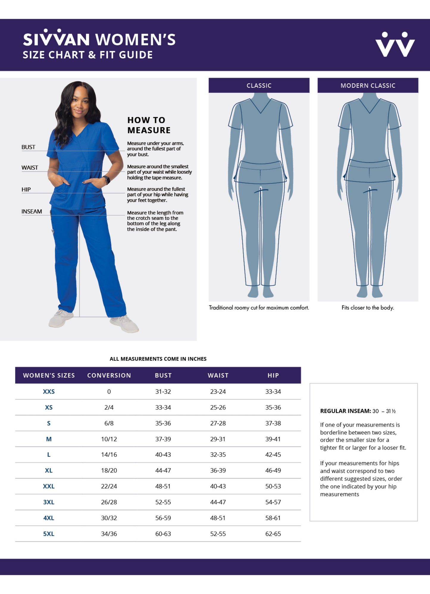 Sivvan Unisex V-Neck 3 Pocket Top