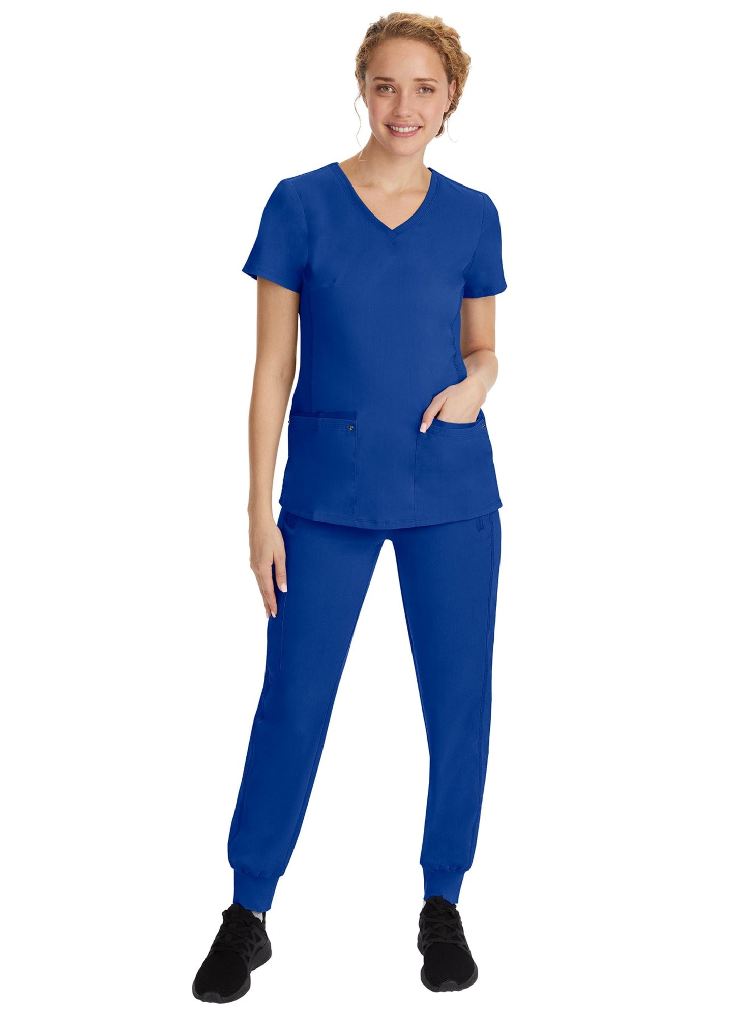 Juliet Yoga Knit V-Neck Top