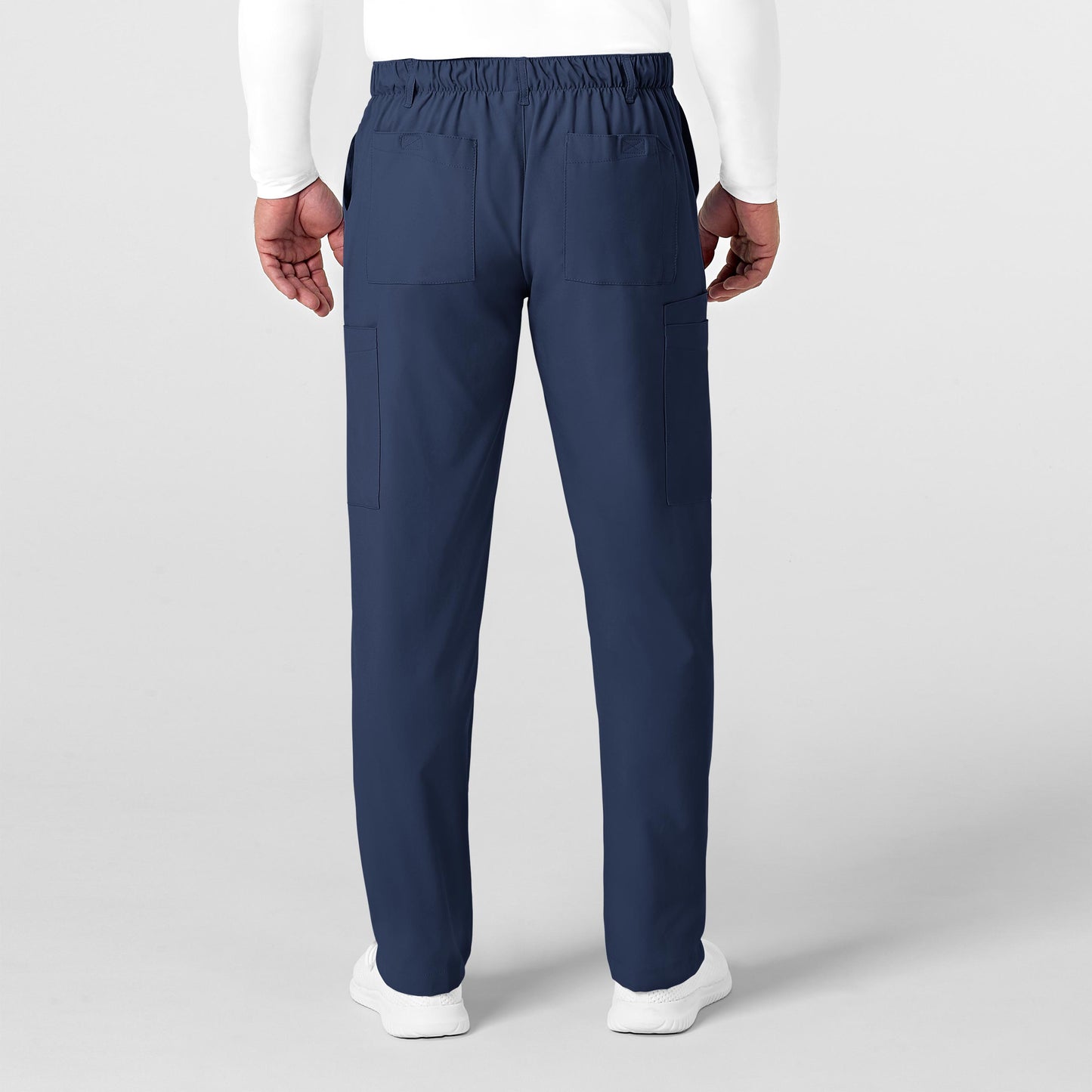 SCC W123 Men's Flat Front Cargo Scrub Pant (Tall)