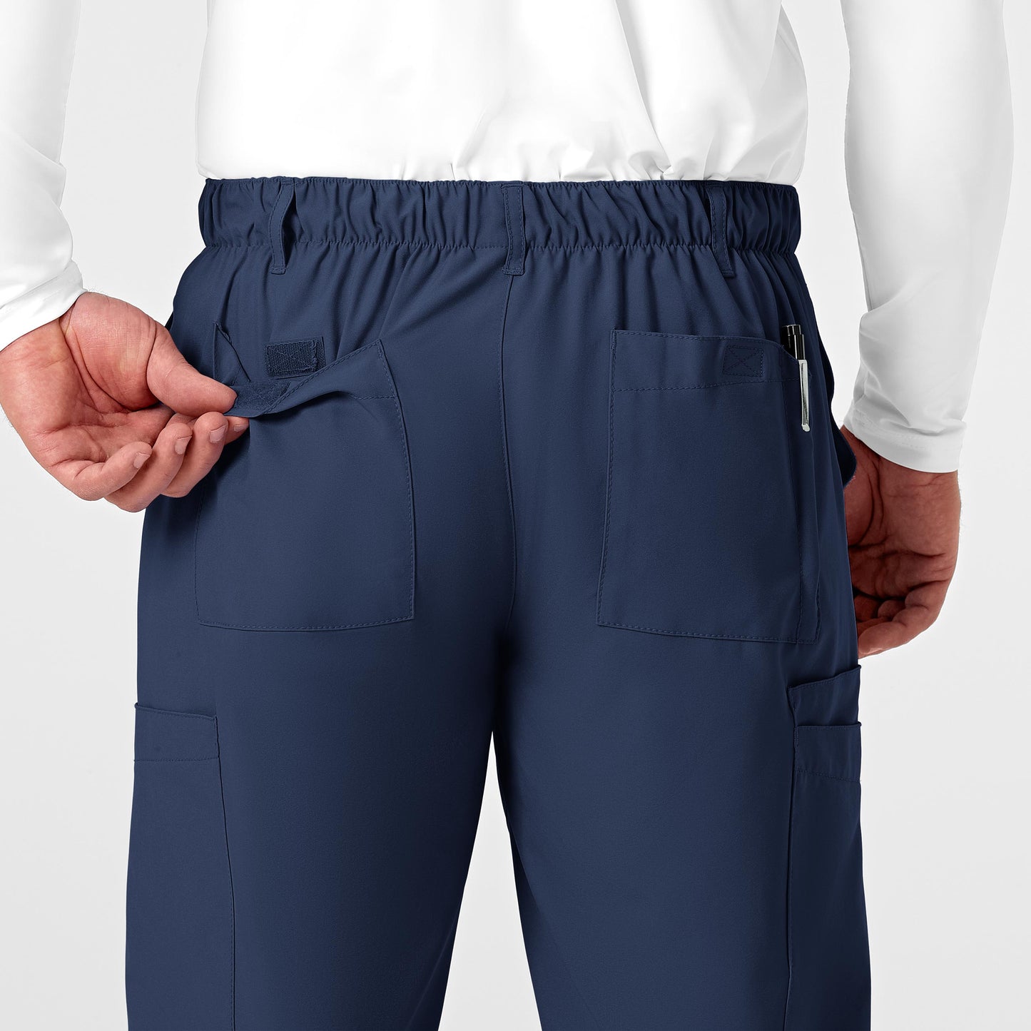 SCC W123 Men's Flat Front Cargo Scrub Pant (Tall)