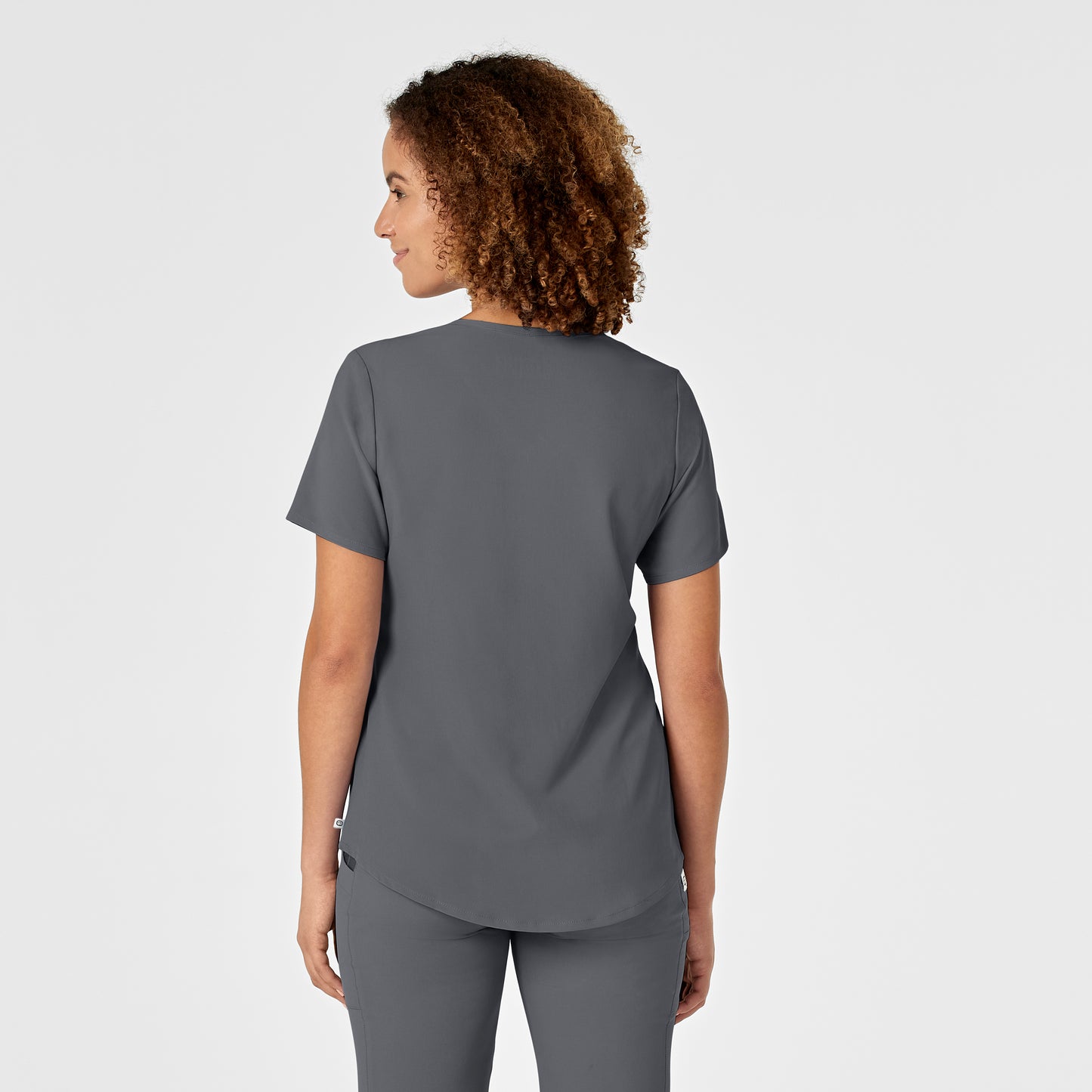 UMSL RENEW Women's V-Neck Scrub Top With Logo