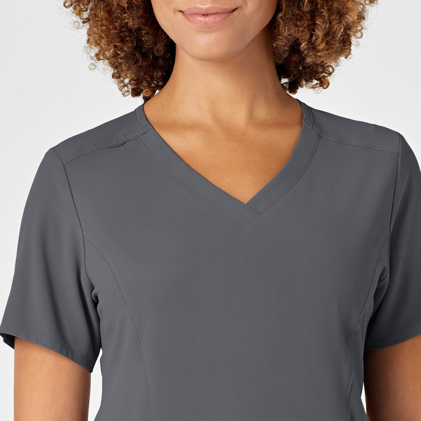 UMSL RENEW Women's V-Neck Scrub Top With Logo