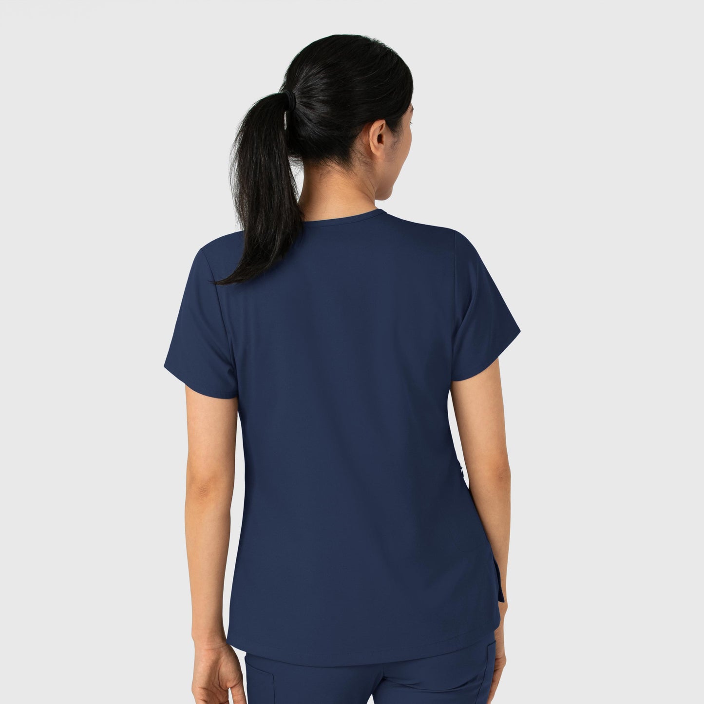 SCC Boundless Women's Tuck-In Scrub Top With Logo