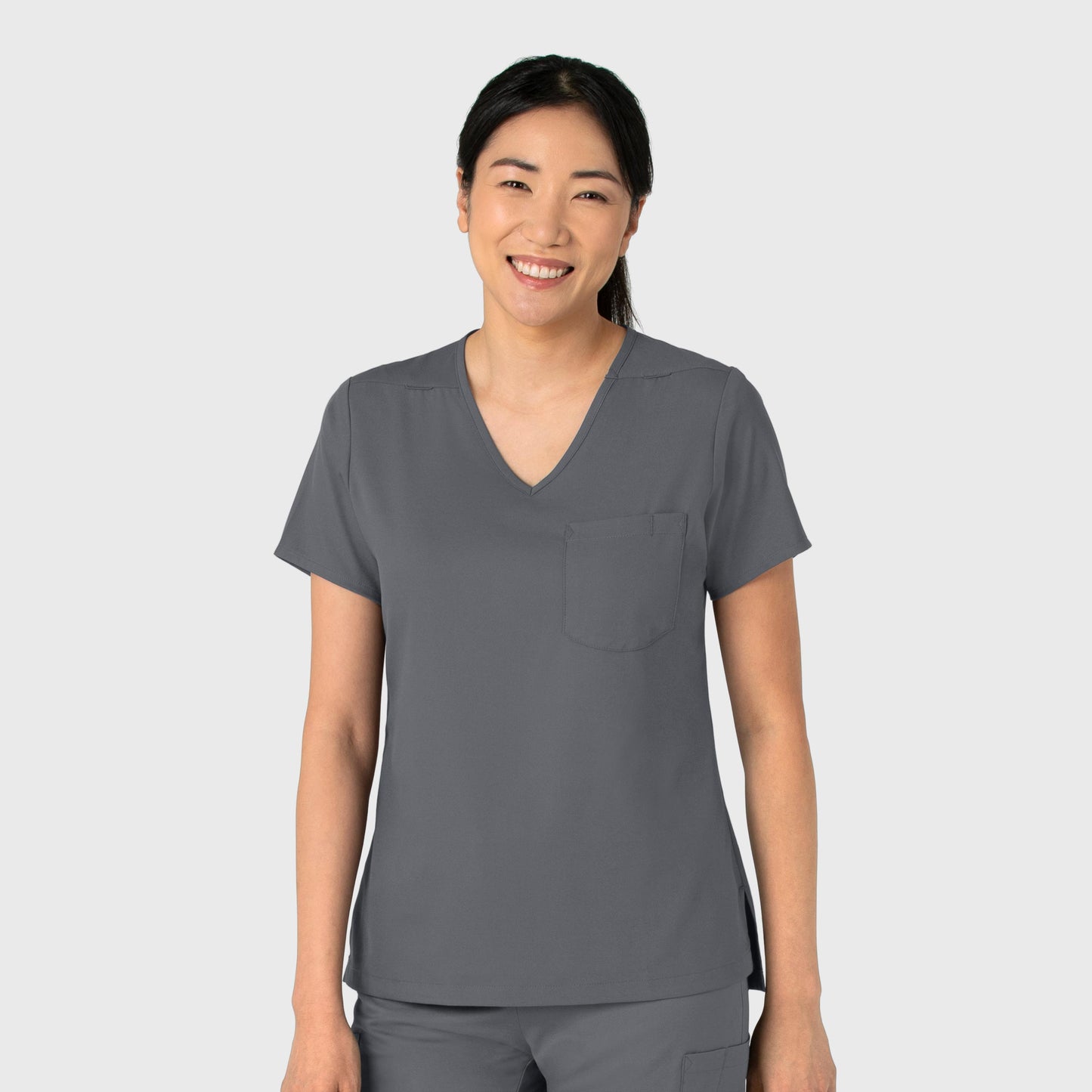 UMSL Boundless Women's Tuck-In Scrub Top With Logo