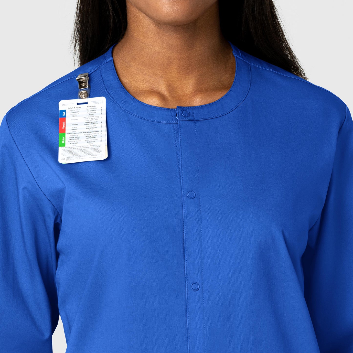 SWIC WonderWORK Unisex Snap Front Jacket