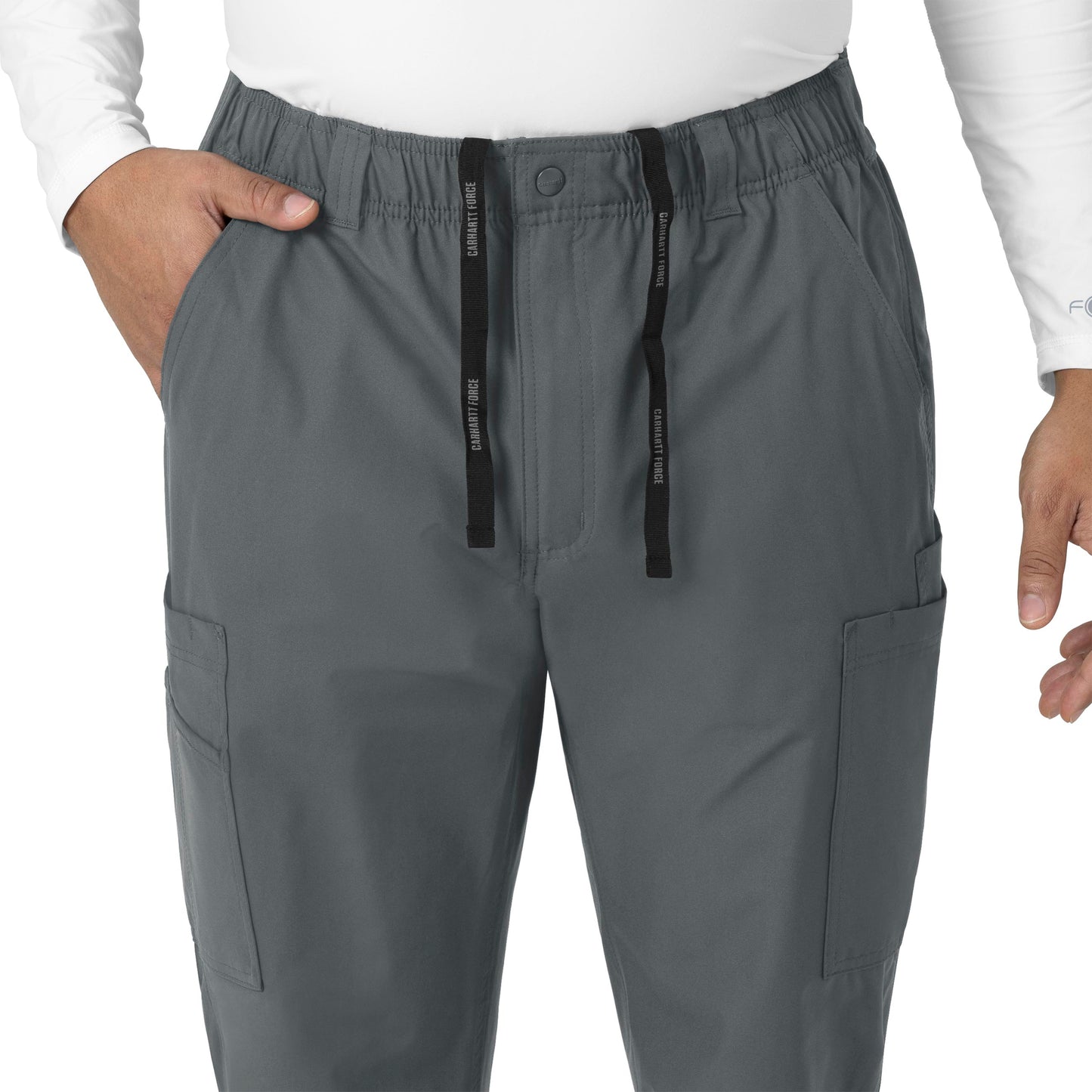 UMSL Force Essentials Men's Straight Leg Cargo Scrub Pant (Short)