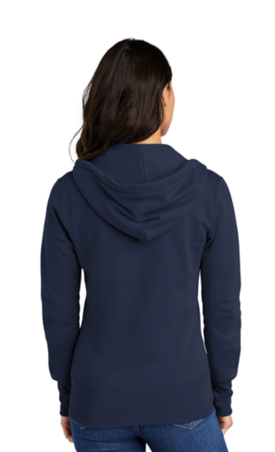 UMSL Women's Port & Company® Core Fleece Full-Zip Hooded Sweatshirt With Logo