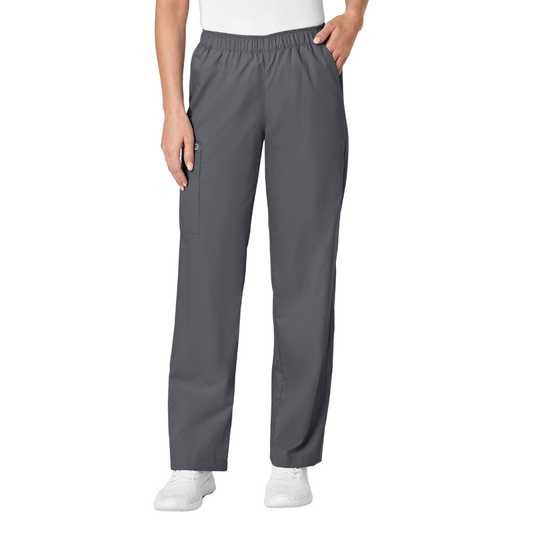 UMSL WonderWORK Women's Pull-On Cargo Scrub Pant (Petite) 501P