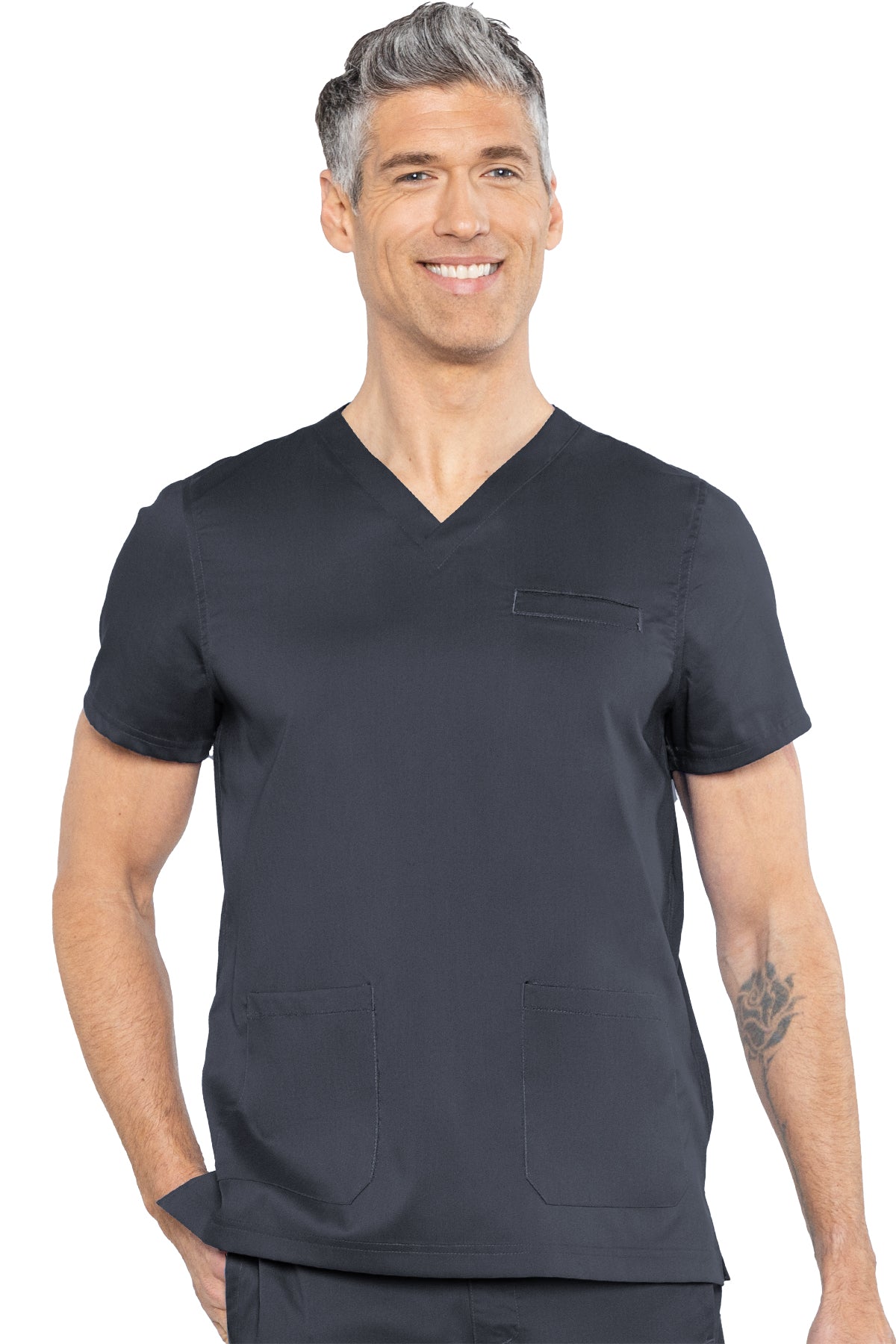 Med Couture Wescott Three Pocket Top