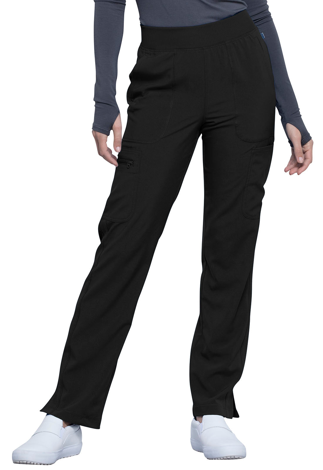Infinity Mid Rise Tapered Leg Pull-on Pant